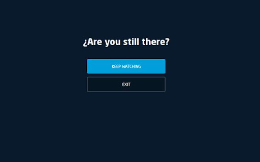 DGO Continue watching popup skip screenshot