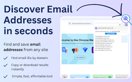 Email Finder screenshot