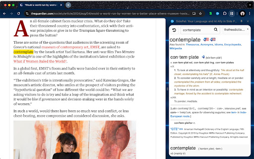 SidePal: Your Language and AI Ally in Side Panel screenshot