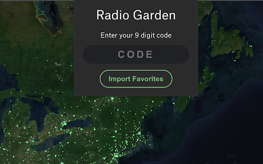 RadioGarden Export screenshot