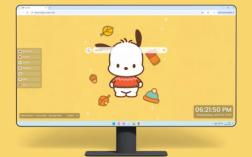 Pochacco Loop Live Wallpaper screenshot