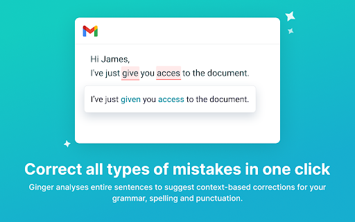 AI Grammar and Spell Checker by Ginger screenshot