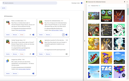 Classroom 6x Unblocked Games screenshot