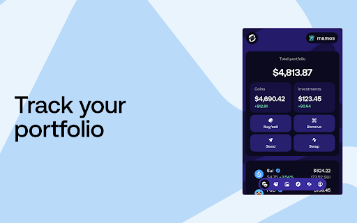 Slush — A Sui wallet screenshot