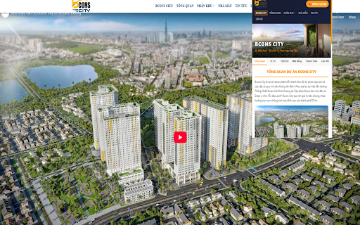 Bcons City - Khu Đô Thị Phức Hợp Dĩ An Bình Dương screenshot