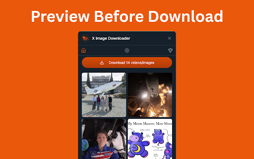 X Image Downloader - Twitter Image / Video Downloader screenshot