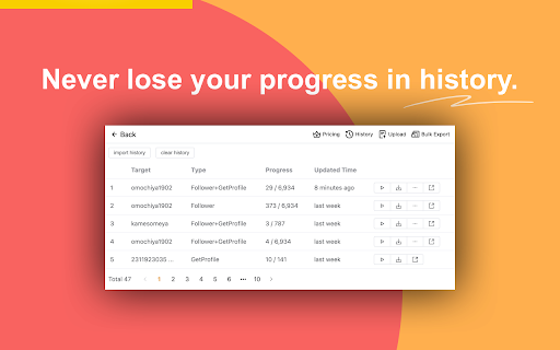 InsGrow - Follower Insights & Export for IG screenshot
