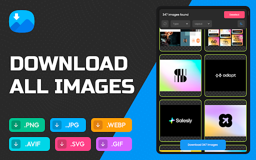 Bulk Image Downloader - Download All Images screenshot