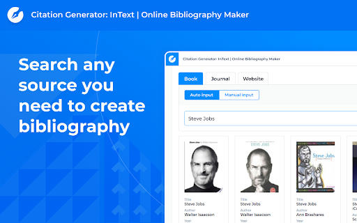 Citation Generator: InText screenshot