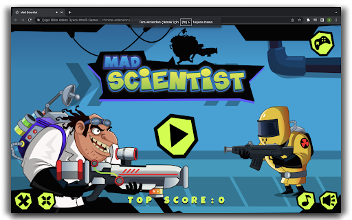 Mad Scientist Game - HTML5 Game screenshot