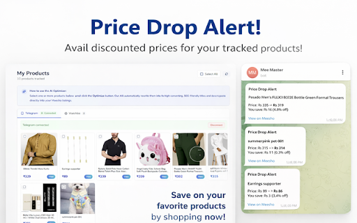 Mee Master - Seller Analytics & AI Tools screenshot