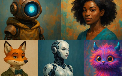 AI Character Generator screenshot