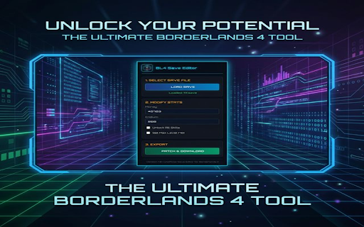 Borderlands 4 Save Editor screenshot