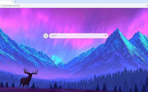 Northern Lights Purple Aurora Live Wallpaper screenshot