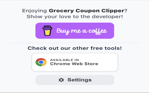 Grocery Coupon Clipper - Kroger, Walgreens, CVS Coupons screenshot