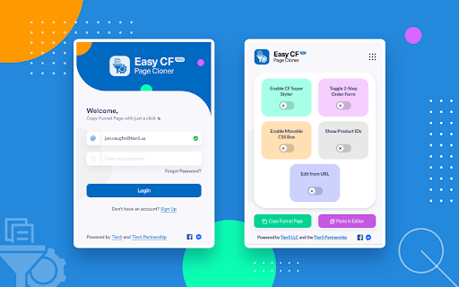 Clickfunnels Easy Page Cloner screenshot