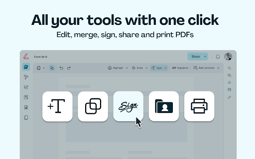 Lumin: PDF Editor, Edit, Sign, Merge, Share and Print PDFs screenshot