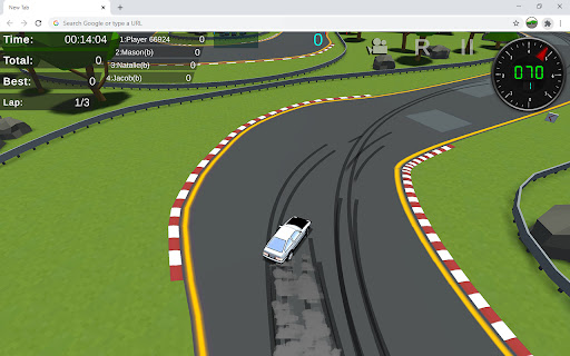 Arcade Car Racing Game screenshot
