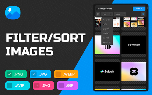 Bulk Image Downloader - Download All Images screenshot