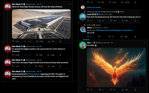 X Snitch | Analytics for Twitter 𝕏 screenshot