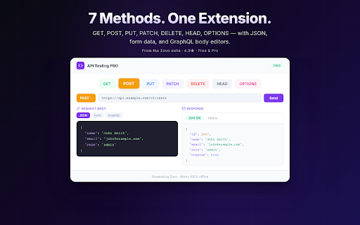 API Testing PRO by Zovo - REST and HTTP Client screenshot