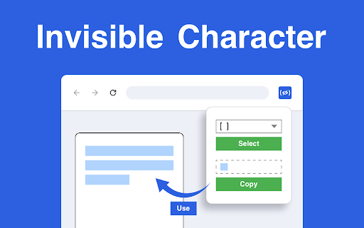 Invisible Character screenshot