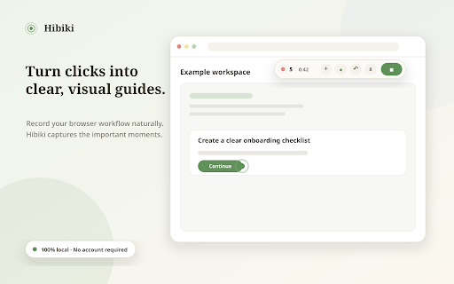 Hibiki – Step-by-Step Guide & Tutorial Maker screenshot
