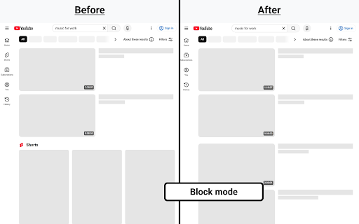 No Shorts Mode for YouTube™ screenshot