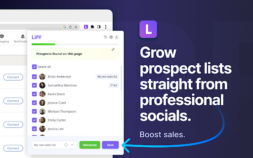 LI Prospect Finder screenshot