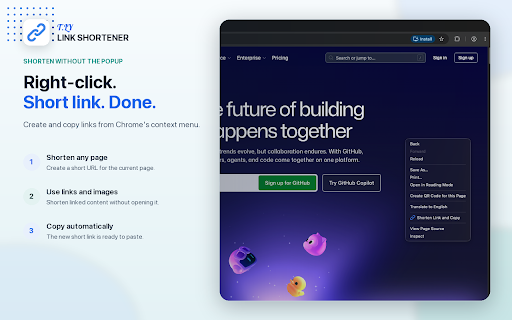 Url Shortener screenshot