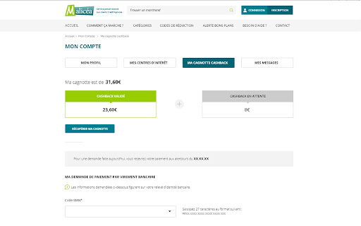 Alerte Bons Plans Malicéa screenshot