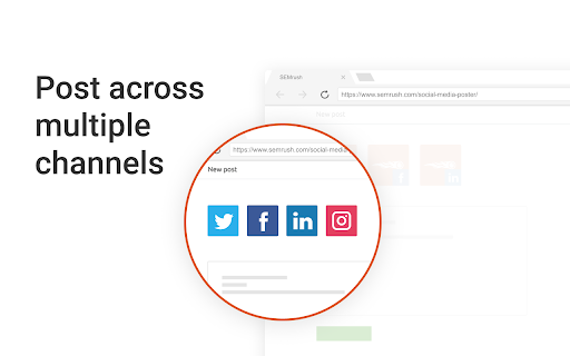 Semrush Social Poster screenshot