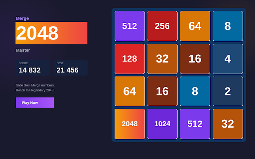 Merge Master 2048 screenshot