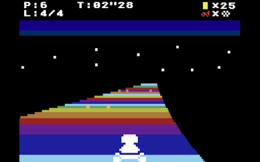 Atariokart 2600 screenshot