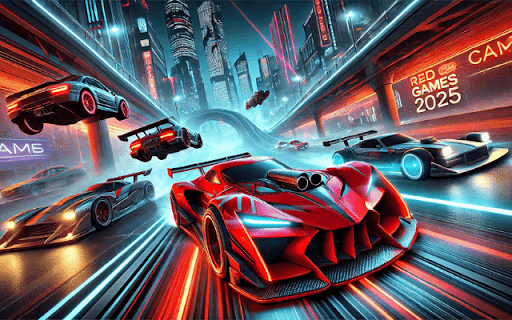 Red Queen Cars Games 2025 screenshot