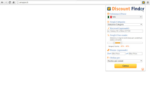 Amazon Discount Finder screenshot