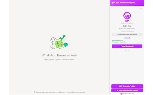 Izza Bot screenshot