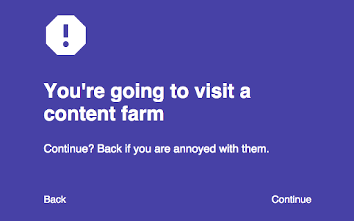 Content Farm Blocker screenshot