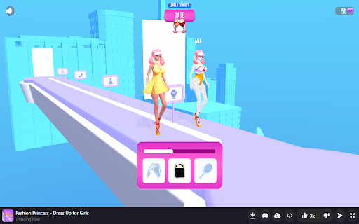 Fashion Dress-Up Barbie Online screenshot
