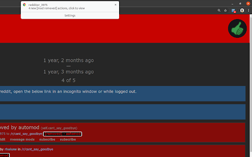 reveddit real-time screenshot