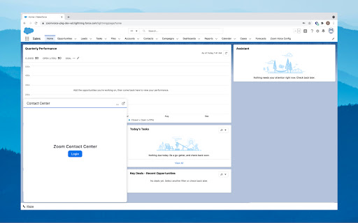 Zoom Contact Center CTI Extension screenshot