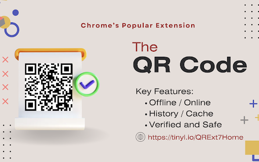 The QR Extension screenshot