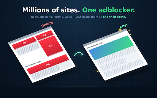 All-In-One Adblocker : blocks ads everywhere screenshot