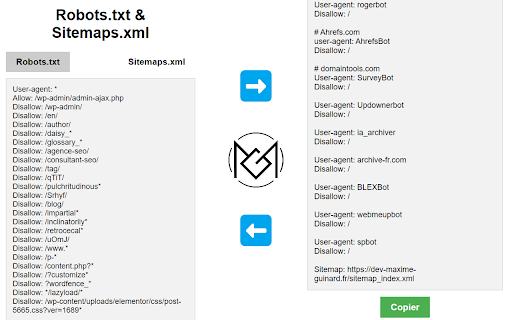Robots TXT & Sitemaps XML Viewer 👀 screenshot