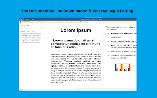 Open with Google Docs screenshot
