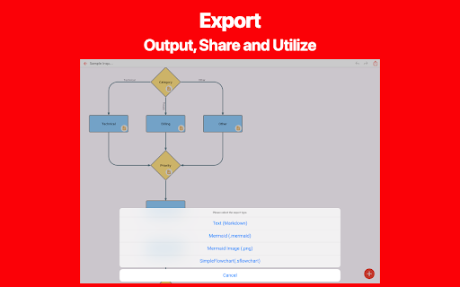 Simple Flowchart screenshot