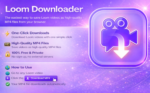 Loom Downloader screenshot