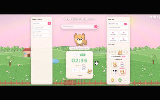 ChibiFocus: Focus Timer with Cute Companions screenshot
