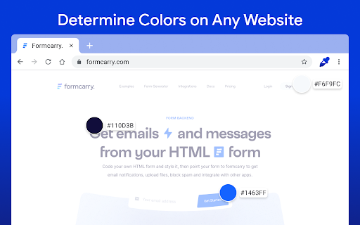 Color Picker HEX | Eyedropper | Pick color from image screenshot