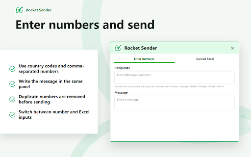 Rocket Sender - Bulk WA Messages & Automation screenshot